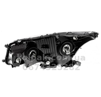 Front right headlight Honda Accord 8 2008-2012 SD USA, electric/manual adjustment, without bulbs (HB4.HB3.7528(P21/5W) 168), Depo, 3171154RAS2 — photo 2