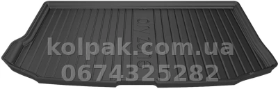 Boot mat for Kia Venga 2009-2019, upper level, Dry-Zone, Frogum FG DZ403055 — photo 2