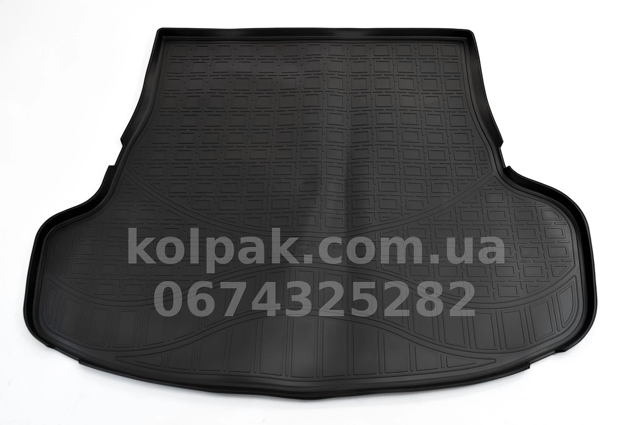 Polyurethane boot mat for Kia Stinger 2017-, Norplast NPA00-T43-830 Polyurethane boot mat for Kia Stinger 2017-, Norplast NPA00-T43-830 β photo 1