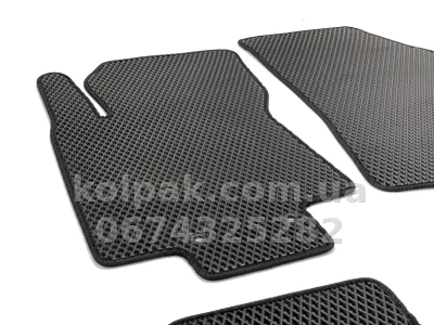 Килимки в салон Nissan X-Trail T32 2014-, EVA, чорні, 5 шт., AVTM BLCEV1434 — фото 3