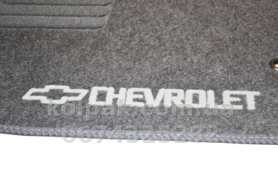 Ворсові килимки в салон Chevrolet Lacetti 2002-, сірі, 5 шт., AVTM GRCR1085 Ворсові килимки в салон Chevrolet Lacetti 2002-, сірі, 5 шт., AVTM GRCR1085 — фото 4