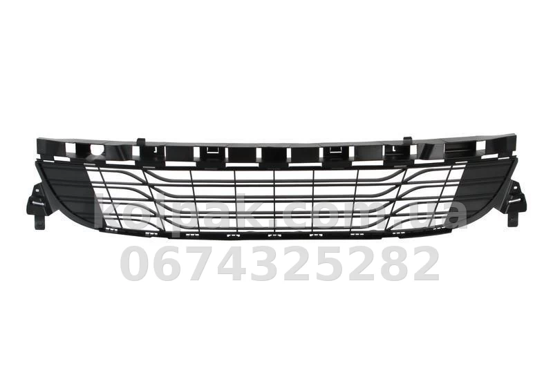 Решітка бампера Renault Megane 3 2009-2012, середня, AVTM, 622540001R, 5619 910 Решітка бампера Renault Megane 3 2009-2012, середня, AVTM, 622540001R, 5619 910 — фото 1