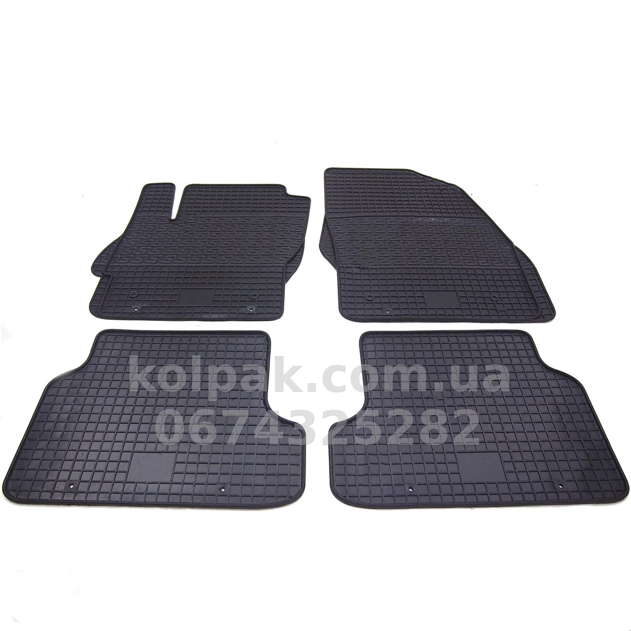 Floor mats for Ford Focus 2 2004-2011, 4 pcs, Polytep, 54894 Floor mats for Ford Focus 2 2004-2011, 4 pcs, Polytep, 54894 β photo 1