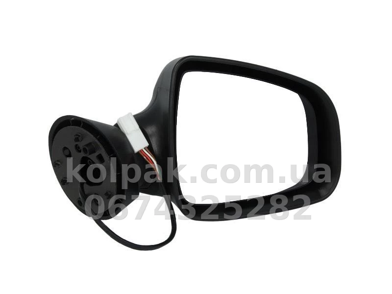 Праве бічне дзеркало Dacia Logan/Sandero 2008-2013, у зборі, електричне регулювання, із підігрівом, опукле, AVTM, 963017247R, 186126594 Праве бічне дзеркало Dacia Logan/Sandero 2008-2013, у зборі, електричне регулювання, із підігрівом, опукле, AVTM, 963017247R, 186126594 — фото 1