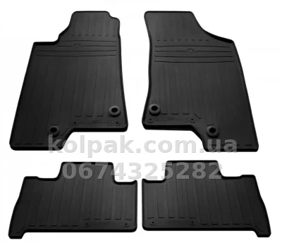 Килимки в салон Hummer H3 2005-2010, із пластиковими кліпсами TL, 4 шт., Stingray, 1058014