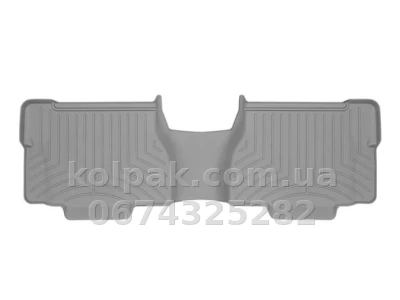 Килимки в салон Toyota Sequoia 2013-, роздільні, задні сидіння, з консоллю, задні, сірі, Weathertech 460937IM