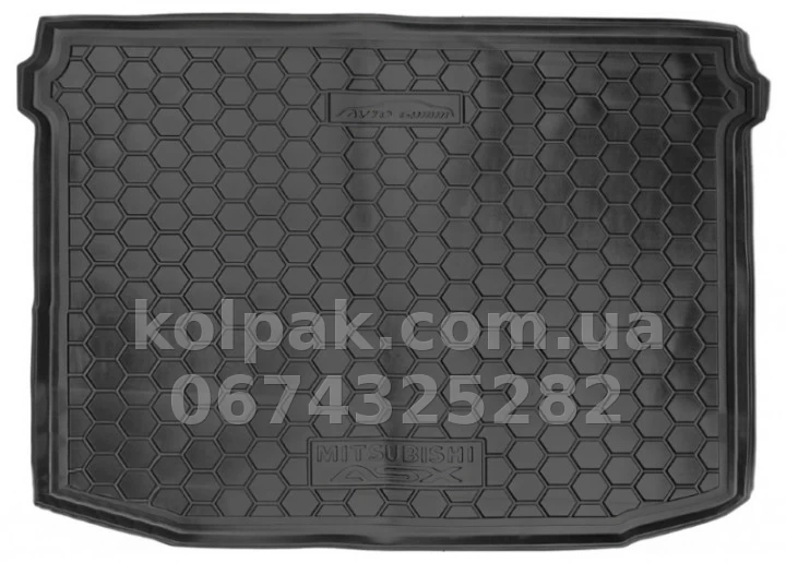 Boot mat for Mitsubishi ASX, 111319 Avto-Gumm Boot mat for Mitsubishi ASX, 111319 Avto-Gumm β photo 1