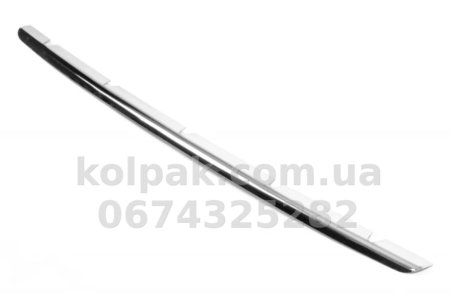 Chrome-plated trim for front bumper Renault Master/Opel Movano/Nissan NV400 2010-, OmsaLine, 6123085 Chrome-plated trim for front bumper Renault Master/Opel Movano/Nissan NV400 2010-, OmsaLine, 6123085 β photo 1