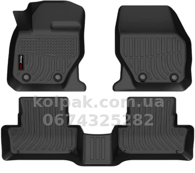 Всепогодні килимки в салон Volvo XC60 2010–2017 HAVOC™ Maximum Coverage — фото 3