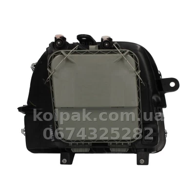 Передня ліва фара Fiat Doblo 2001-2005, H7/H7/H1, з покажчиком повороту, електричне регулювання, Depo, 661-1135L-LDEMF — фото 2