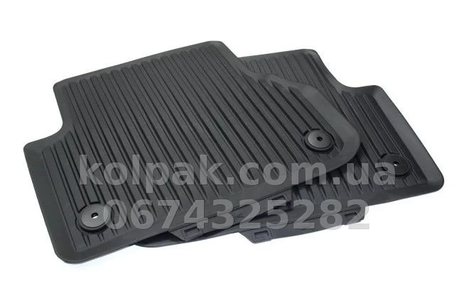 Oryginalne dywaniki do Audi A5 Coupe 2017-, tylne, 2 szt., VAG, 8W7061511 041 Oryginalne dywaniki do Audi A5 Coupe 2017-, tylne, 2 szt., VAG, 8W7061511 041 — zdjęcie 1