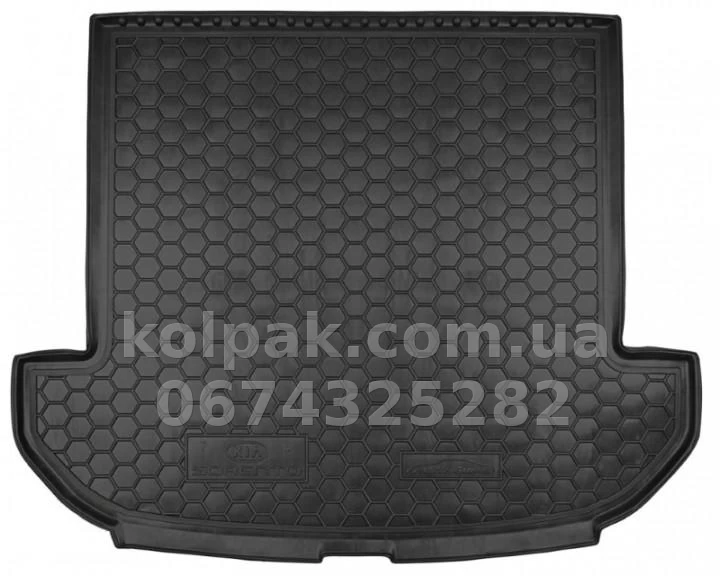 Boot mat for Kia Sorento 2015-, 7 seats, 211486 Avto-Gumm Boot mat for Kia Sorento 2015-, 7 seats, 211486 Avto-Gumm β photo 1
