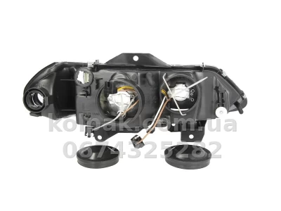 Передня ліва фара Renault Laguna 1 1998-2001, H7/H7, електричне регулювання, Depo, 551-1132L-LD-EM — фото 2