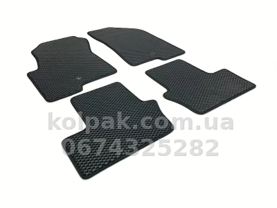 Килимки в салон Jeep Patriot 2007-2016, EVA, чорні, 4 шт., AVTM BLCEV1902 Килимки в салон Jeep Patriot 2007-2016, EVA, чорні, 4 шт., AVTM BLCEV1902 — фото 3