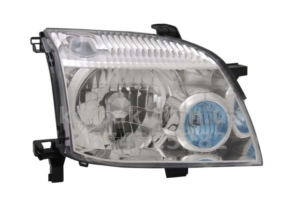 Front left headlight Nissan X-Trail (T30) 2001-2007 H4, manual adjustment TYC 20-0634-05-2 Front left headlight Nissan X-Trail (T30) 2001-2007 H4, manual adjustment TYC 20-0634-05-2 β photo 1