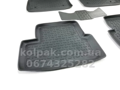 Floor mats for Chevrolet Cruze 2009-2015/Opel Astra J 2010-2017, Rubber, 5 pcs, Seintex, 01443 — photo 5