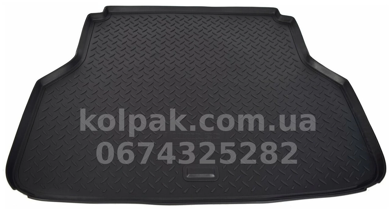 Polyurethane boot mat for Chevrolet Viva 2004-2008/Opel Astra G SD/HB 1997-2004, Norplast NPL-P-12-35 Polyurethane boot mat for Chevrolet Viva 2004-2008/Opel Astra G SD/HB 1997-2004, Norplast NPL-P-12-35 β photo 1