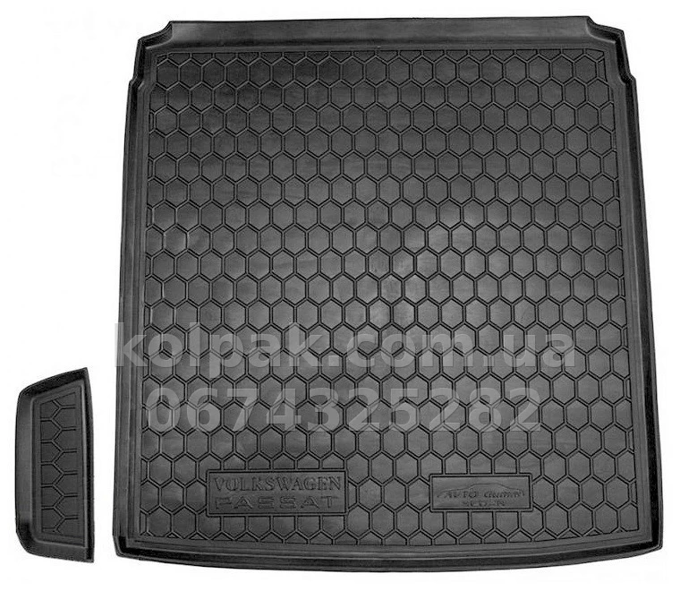 Boot mat for Volkswagen Passat B7 SD, 111426 Avto-Gumm Boot mat for Volkswagen Passat B7 SD, 111426 Avto-Gumm β photo 1