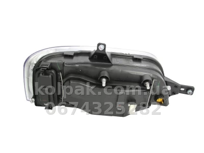 Передня ліва фара Citroen Jumper 2002-2005/Peugeot Boxer 2003-2005, H1/H7, електричне регулювання, Depo, 550-1130L-LD-EM — фото 2