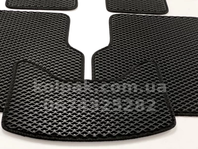 Килимки в салон Volkswagen Tiguan 2007-2016, EVA, чорні, 5 шт., AVTM BLCEV1684 — фото 7