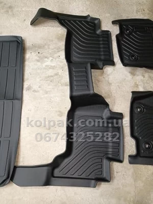 Всепогодні килимки в салон Toyota Land Cruiser 300 2021–2026 HAVOC Maximum Coverage — фото 3