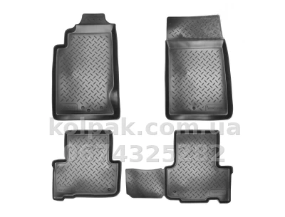 Килимки в салон SsangYong Rexton 2012, Norplast, NPL-Po-83-20