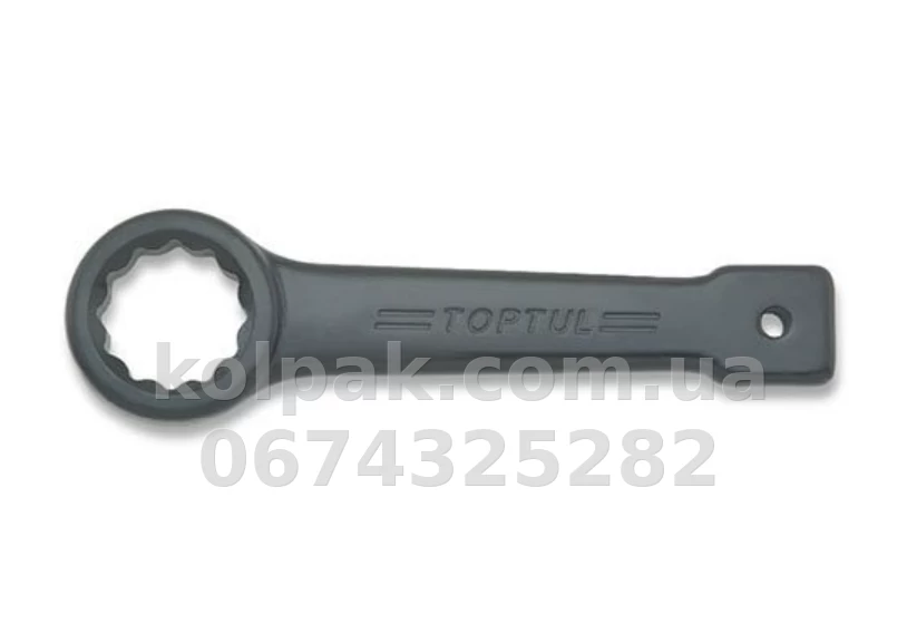 Single-ended striking ring spanner 26 mm TOPTUL AAAR2626 Single-ended striking ring spanner 26 mm TOPTUL AAAR2626 β photo 1