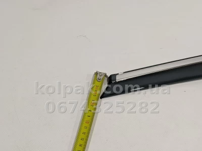 Дефлектори вікон Toyota Camry 50/55 2012–2017 Ievropa HAVOC — з хромованою смугою — фото 6