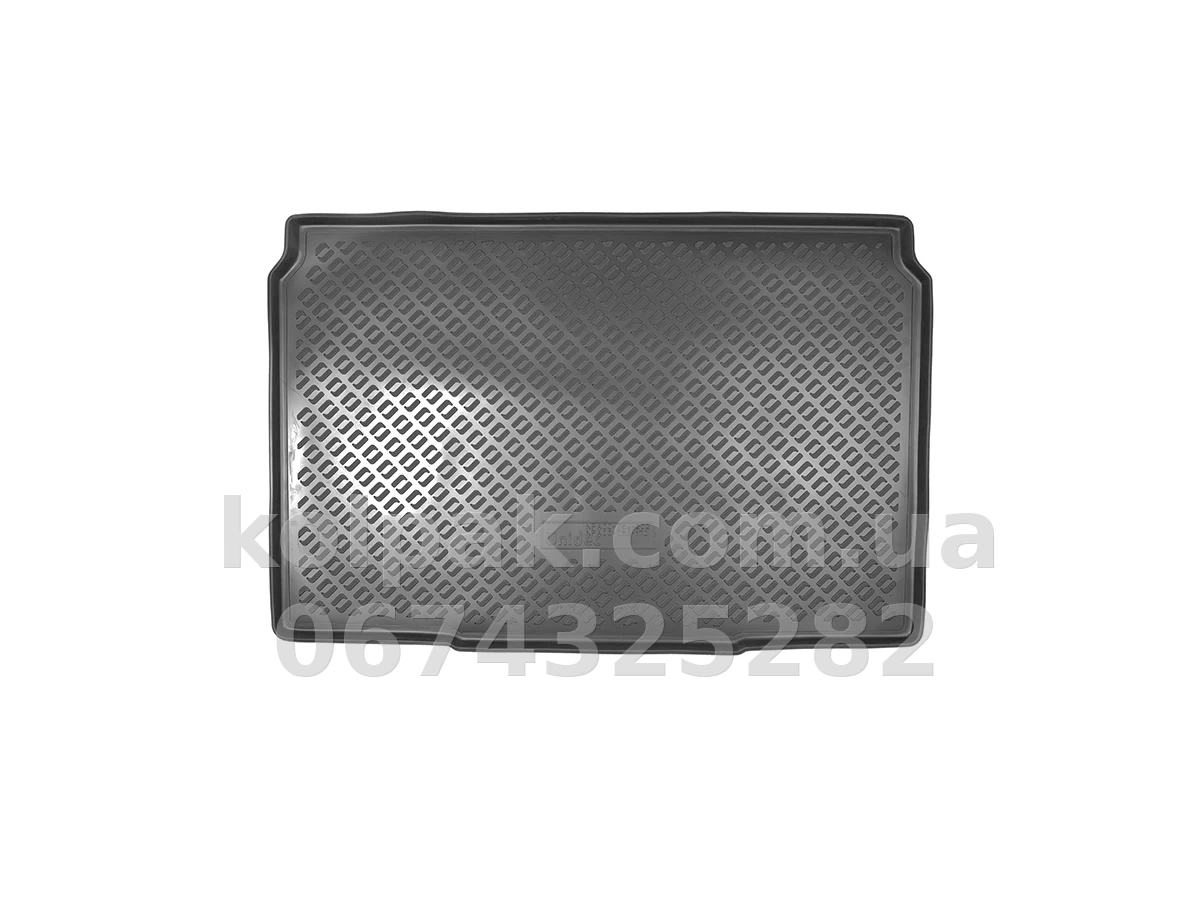 Polyurethane boot mat for Peugeot 208 2 2019-, Norplast NPA00-T64-202 Polyurethane boot mat for Peugeot 208 2 2019-, Norplast NPA00-T64-202 β photo 1