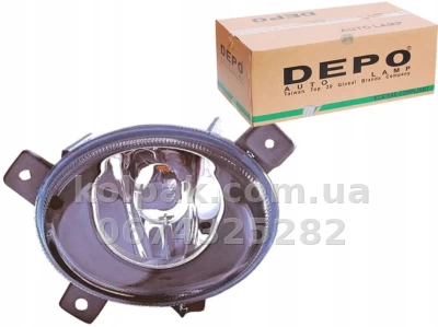 Передня права протитуманна фара Volvo S60 2000-2009, Depo, 373-2001R-UQ — фото 2