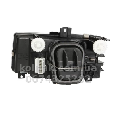 Front right headlight Volkswagen Polo/Caddy 1995-2000, H4, manual adjustment, Depo, 441-1127R-LD-E — photo 2
