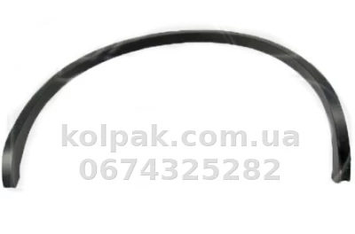 Задня права накладка крила Volkswagen Touareg 2010-2014, чорна, AVTM, 7P6854820A9B9, 187417522 Задня права накладка крила Volkswagen Touareg 2010-2014, чорна, AVTM, 7P6854820A9B9, 187417522