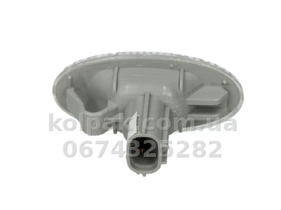 Indicator light Mazda 2 2007-2011/3 2004-2012/6 2002-2008, wing-mounted, left/right, white + bulb 12V5W, Depo, 316-1413N-AS — photo 2