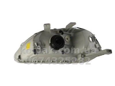 Front right headlight Honda Civic 6 1997-1999, 3/4 doors, H4, electric adjustment, typ Valeo, Depo, 217-1119R-LD-EM — photo 2