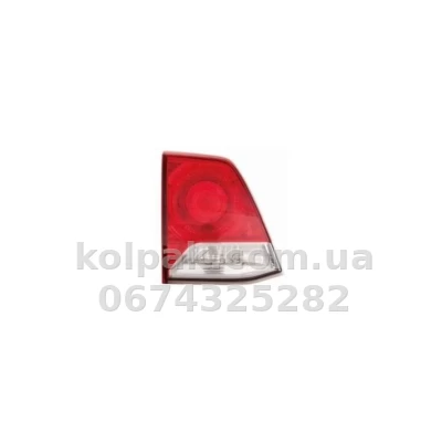 Задній правий ліхтар Toyota Land Cruiser 200 2012-2015, без ламп (W16W/LED), внутрішній, Depo, 212-1337R-UE Задній правий ліхтар Toyota Land Cruiser 200 2012-2015, без ламп (W16W/LED), внутрішній, Depo, 212-1337R-UE