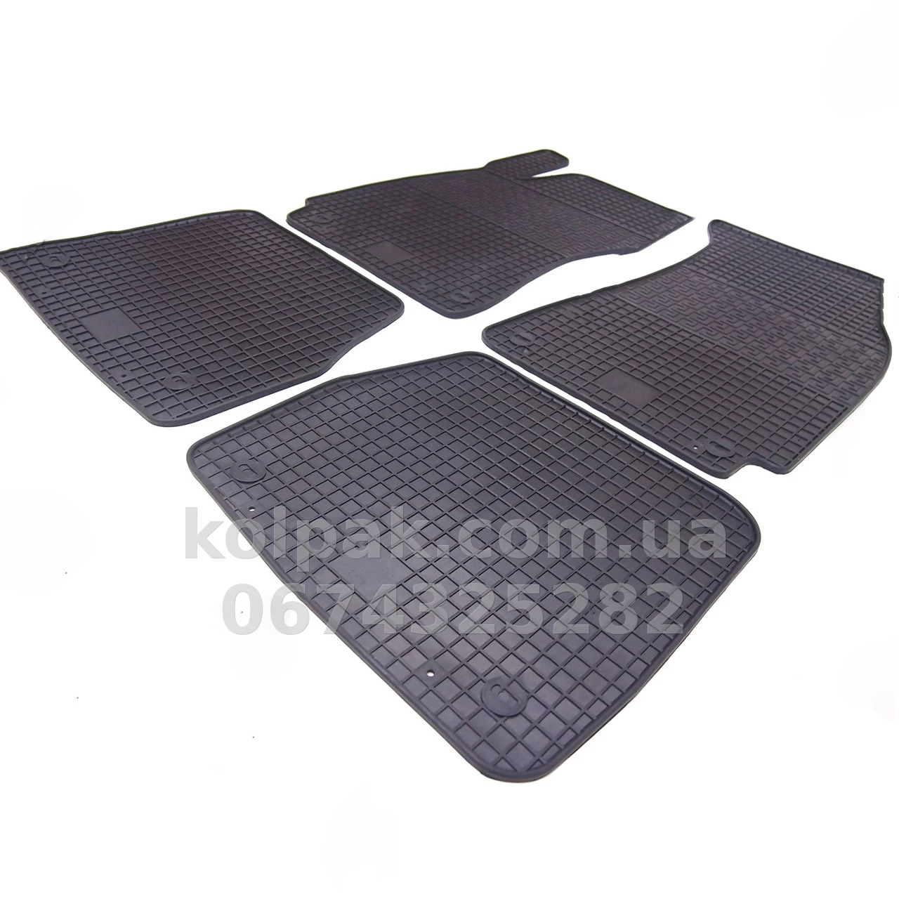 Floor mats for Skoda Superb 2002-, 4 pcs, Polytep, 48452 Floor mats for Skoda Superb 2002-, 4 pcs, Polytep, 48452 β photo 1