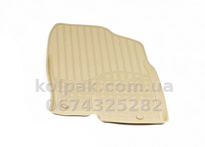 Polyurethane floor mats for Mazda CX-5 2017-, beige, Norplast, NPA11-C55-683-B — photo 3