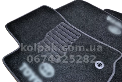 Ворсові килимки в салон Toyota Land Cruiser Prado 150 2013-, 5 місць, чорні, 5 шт., AVTM BLCCR1638 Ворсові килимки в салон Toyota Land Cruiser Prado 150 2013-, 5 місць, чорні, 5 шт., AVTM BLCCR1638 — фото 6