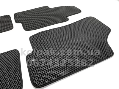 Килимки в салон Kia Ceed 2006-2012, EVA, чорні, 5 шт., AVTM BLCEV1260 — фото 4