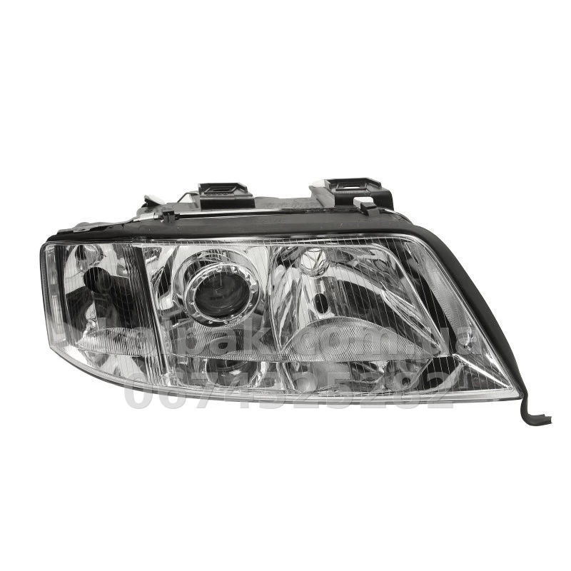 Front right headlight Audi A6 1997-1999, H7/H1, electric adjustment, Depo, 441-1134R-LD-EM Front right headlight Audi A6 1997-1999, H7/H1, electric adjustment, Depo, 441-1134R-LD-EM β photo 1