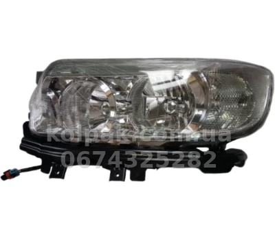 Передня ліва фара Subaru Forester (SG) 2006-2008, електричне регулювання, із коректором, без ламп (H1/HB3/WY21W/W5W), Depo, 1201101LMLDEM Передня ліва фара Subaru Forester (SG) 2006-2008, електричне регулювання, із коректором, без ламп (H1/HB3/WY21W/W5W), Depo, 1201101LMLDEM — фото 2