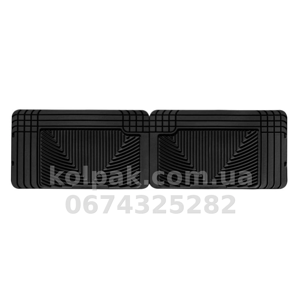 Universal floor mats UNI, rear, black, Weathertech W25 Universal floor mats UNI, rear, black, Weathertech W25 β photo 1