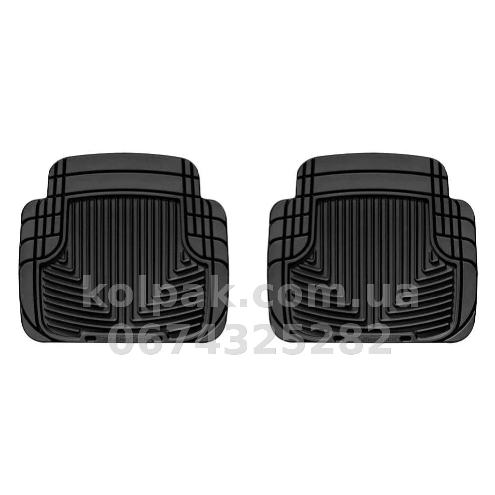 Universal floor mats UNI, rear, black, Weathertech W50 Universal floor mats UNI, rear, black, Weathertech W50 β photo 1