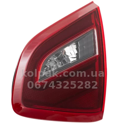Задній лівий ліхтар Nissan Altima 2016-2018, внутрішній, темний, Depo, 315-1313L-AS2 Задній лівий ліхтар Nissan Altima 2016-2018, внутрішній, темний, Depo, 315-1313L-AS2 — фото 2