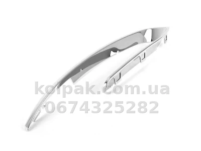 Правий молдинг решітки бампера BMW 5-Series F10/F11 2013-2016, Luxury, хром, AVTM, 51117331770, 1212123013 Правий молдинг решітки бампера BMW 5-Series F10/F11 2013-2016, Luxury, хром, AVTM, 51117331770, 1212123013
