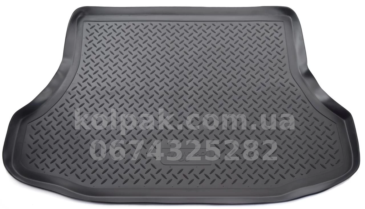 Polyurethane boot mat for Honda Civic 8 EUFD1 SD 2006-2012, 4 doors, Norplast NPL-P-30-08 Polyurethane boot mat for Honda Civic 8 EUFD1 SD 2006-2012, 4 doors, Norplast NPL-P-30-08 β photo 1
