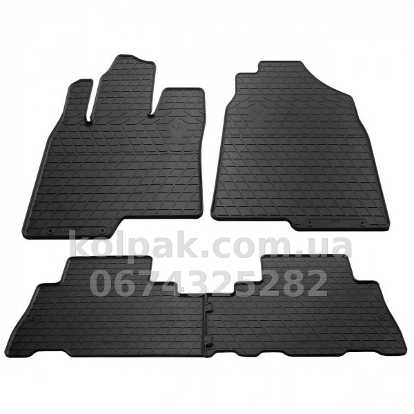 Floor mats for Chevrolet Captiva 2006-, 4 pcs, Stingray, 1002124 Floor mats for Chevrolet Captiva 2006-, 4 pcs, Stingray, 1002124 β photo 1