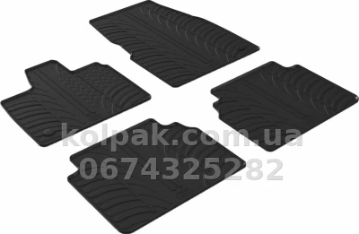 Килимки в салон BMW I3 I01 2013-2021, GledRing, GR 0542