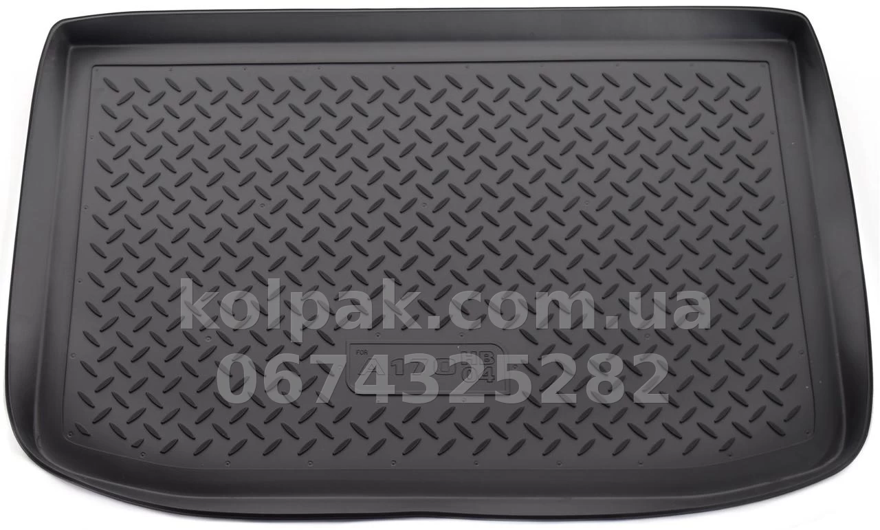 Polyurethane boot mat for Mercedes-Benz A-Class W169 HB 2004-2008, Norplast NPL-P-56-17 Polyurethane boot mat for Mercedes-Benz A-Class W169 HB 2004-2008, Norplast NPL-P-56-17 β photo 1