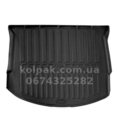 Поліуретановий килимок у багажник BMW 5-Series F10 SD 2010-2017, з бортиком, Stingray 6027081